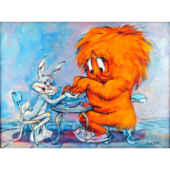 BUGS BUNNY Gossamer Rare Chuck Jones Limited Edition Giclee Looney Tunes Art - Picture 2 of 6